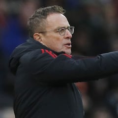 Rangnick no se muerde la lengua: "Estoy un poco molesto..."