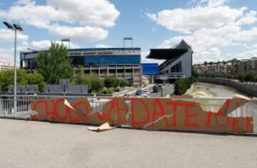 52 años del estadio Vicente Calderón en imágenes