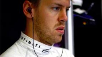 Vettel: "Las sensaciones eran buenas, pero las vueltas no"