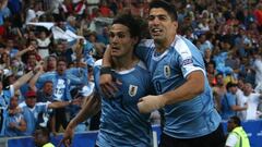 Su&aacute;rez y Cavani