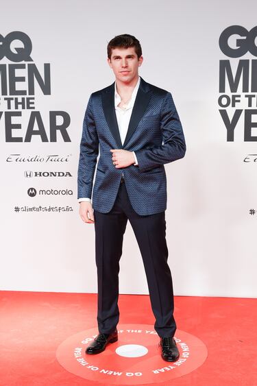 El actor Eric Masip en la gala de los premios GQ Hombres del Año 2023.