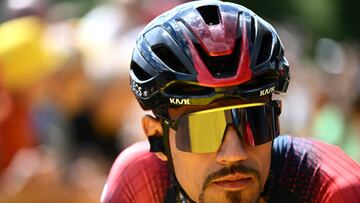 NYBORG, DENMARK - JULY 02: Daniel Felipe Martinez Poveda of Colombia and Team INEOS Grenadiers prior to the 109th Tour de France 2022, Stage 2 a 202,2km stage from Roskilde to Nyborg / #TDF2022 / #WorldTour / on July 02, 2022 in Nyborg, Denmark. (Photo by Stuart Franklin/Getty Images)