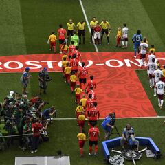 Corea del Sur-México en imágenes