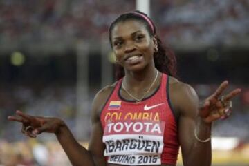 La atleta colombiana sigue demostrando que es de las mejores del mundo.