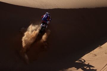 La octava etapa del Dakar en imágenes