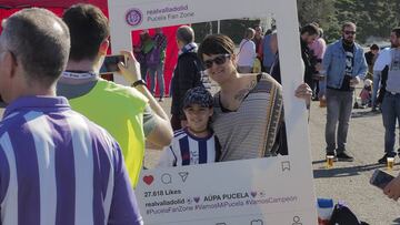 VALLADOLID. PHOTOGENIC/PABLO REQUEJO. 23/02/20. FUTBOL, PARTIDO DE LIGA SANTANDER TEMPORADA 2019/2020 ENTRE EL REAL VALLADOLID Y EL ESPA&Ntilde;OL. FAN ZONE