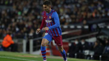 Ferran, jugador del Barcelona, durante el partido contra el Athletic.