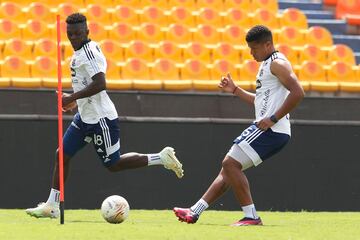 Independiente Medellín entrenó en el Atanasio Girardot previo al duelo contra Deportes Tolima por Liga BetPlay. Después vendrá la Libertadores.