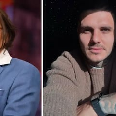 Icardi se fija en Johnny Depp en plena batalla legal con Wanda Nara: “Falta poco.. Tic tac”