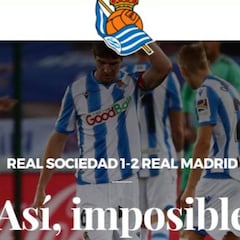 La Real: "Así, imposible"