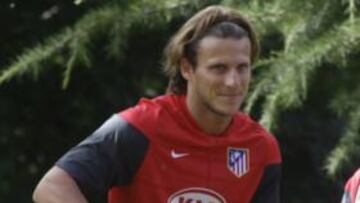 <b>QUERIDO. </b>Forlán es objeto de deseo de los grandes clubes de Europa. Él se entrena con el Atlético.