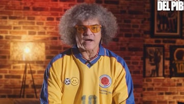 El Pibe Valderrama criticó la actuación de Colombia ante Uruguay.