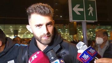 Gino Peruzzi llegó al Perú para firmar por Alianza