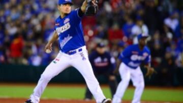 Charros de Jalisco en la final de la liga Mexicana del Pacífico frente a Tomateros de Culiacán, en el Estadio Panamericano de Atletismo