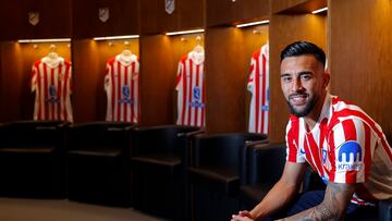 Nico Gonzalez, feliz tras su fichaje por el Atlético de Madrid.