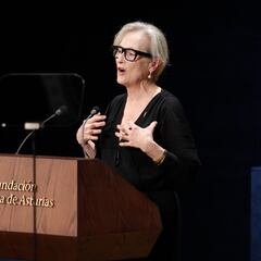 Así ha sido el discurso de Meryl Streep en los Premios Princesa de Asturias