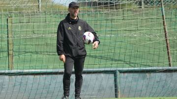 Jos¨¦ Alberto, entrenador del Racing.