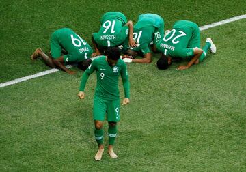 Arabia Saudita 2-1 Egipto: Las mejores postales del partido