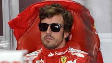 <b>CONCENTRADO. </b>Alonso prefiere dejar a un lado los rumores y pensar tan sólo en la lucha por el título.