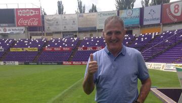 Paco Herrera, nuevo entrenador del Real Valladolid.