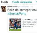 Casillas ya tuitea en portugués... y el Real Madrid ya no le sigue