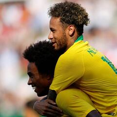 Neymar joins Romário in third on Brazil's all-time scoring chart