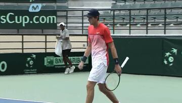 El último punto de Jarry para cerrar la notable llave de Chile