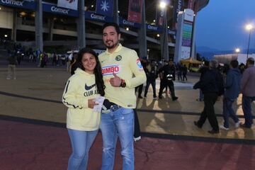 El cuadro azulcrema se llevó una edición más del Clásico Capitalino, y así lo vivieron los seguidores de ambos equipos en el Estadio Azteca.