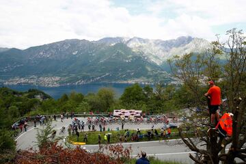 Dario Cataldo vencedor en la 15ª etapa del Giro de Italia