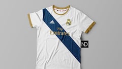 ¿Cómo serían las camisetas de los equipos si se basaran en su escudo?