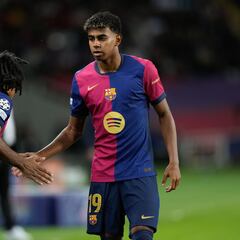 Lamine Yamal supera a Bellingham en Champions League