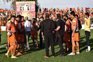 Fecha 11 15-03-2015 Cobreloa-U.Espa&ntilde;ola 1-1: A los 70&#039;, gol anulado a Gonzalo Ab&aacute;n, por decisi&oacute;n del asistente Pedro Tauc&aacute;n. 