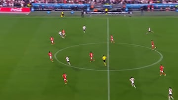 Pablo Solari llevaba un minuto en cancha y hace esto: ¡una locura!