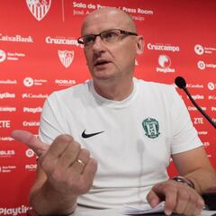 Valdas Urbonas: "Enfrentarse al Sevilla "es especial""
