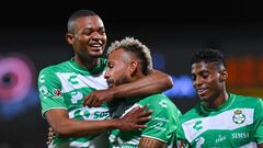 Santos ( 2-1) Chivas: Resumen del partido y goles