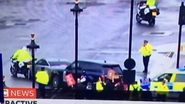 Los coches escolta de?Boris Johnson chocan entre s¨ª