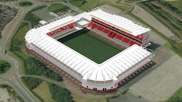 El Britannia Stadium es un estadio de fútbol de Stoke-on-Trent, Inglaterra. Este es el campo del Stoke City. El club había jugado en Victoria Ground hasta 1997 y la mudanza fue obra del entonces presidente Jez Moxey. El gerente del club en este tiempo era Chic Bates. Al principio fue una propiedad compartida entre el Stoke City, el ayuntamiento de Stoke-on-Trent y la empresa Stoke-on-Trent Regeneration Ltd. Sin embargo, el Stoke City compró toda la propiedad del estadio en un acuerdo de 6 millones de GBP con fecha de diciembre de 2007.
El nuevo estadio acoge a 28.383 espectadores, teniendo la asistencia más alta registrada en taquilla contra el Everton en la 3ª Ronda de la FA Cup de 2002. El 'away end' recibe un máximo de 4.800 seguidores visitantes. Debido a que tiene un aforo menor de 30.000, no puede optar a ser un estadio de 4 estrellas de la UEFA. Si tuviera mayor capacidad, reuniría todos los requisitos necesarios para ser un estadio de 4 estrellas de la UEFA. El voladizo del Estadio tiene cuatro secciones, pero sólo hay un córner cerrado. El primer gol en el estadio fue obra de Graham Kavanagh para el Stoke en un partido de la Copa de la Liga contra Rochdale.