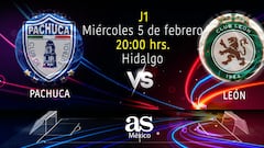 Pachuca vs León en vivo: Liga MX, Clausura 2025 hoy, en directo