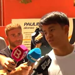 Con el balón es bueno y con el micro, gigante: Kubo y el porqué no ha pedido consejo a Asensio
