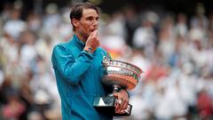 Nadal, "gigante y marciano" en la prensa tras Roland Garros