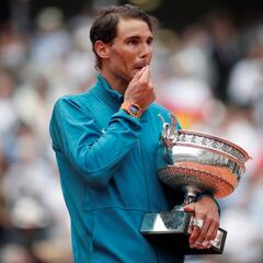 Rafa Nadal engrandece su leyenda: once Roland Garros