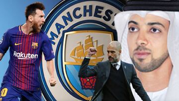 El Manchester City no se rendirá hasta tener a Guardiola y Messi