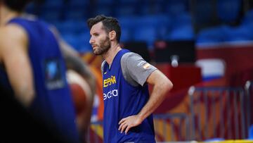 03/09/2019 Rudy Fern&aacute;ndez entrenando con Espa&ntilde;a
 DEPORTES
 @NPHOTO-ALBERTONEVADO/FEB
 