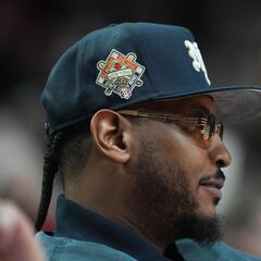 Carmelo Anthony responds to Cade Cunningham after interaction in Game 2: “It’s a respect thing”