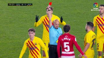 Se está granjeando fama de ser muy duro: así fue la roja a Gavi