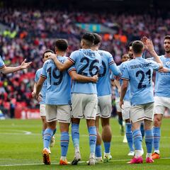 Manchester City’s possible starting XI in the Premier League title clash against Arsenal