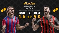 Barça Atlètic vs. Reus FCR: horario, dónde ver, pronósticos y clasificación