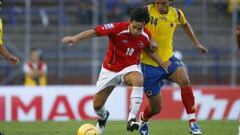 Jorge Valdivia marc&oacute; un gol y dio dos asistencias en la &uacute;ltima victoria de Chile sobre Colombia en 2009.