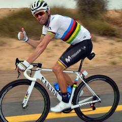 Alejandro Valverde vuelve a competir dos meses después