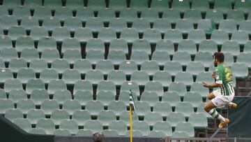 Aitor Ruibal, ante el Villarreal.